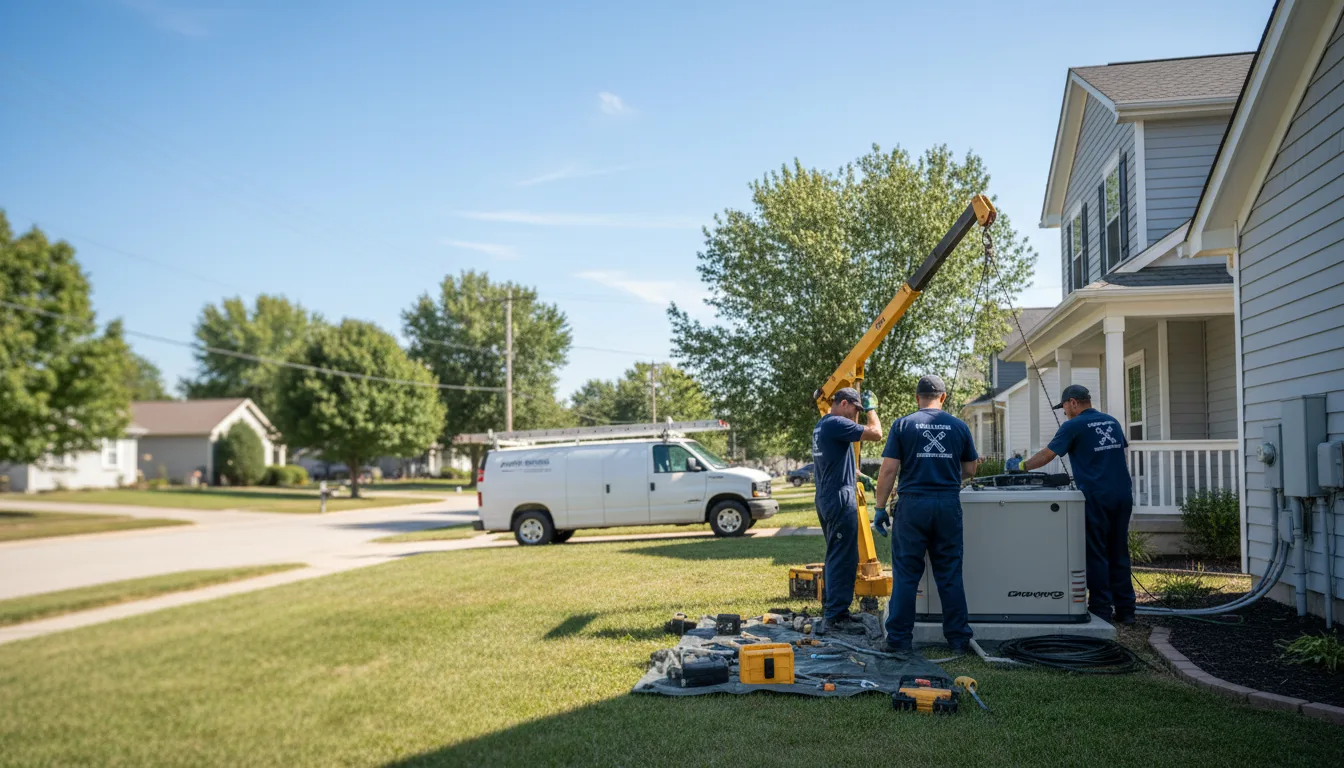 Generator Installation in Knickerbocker, TX near me